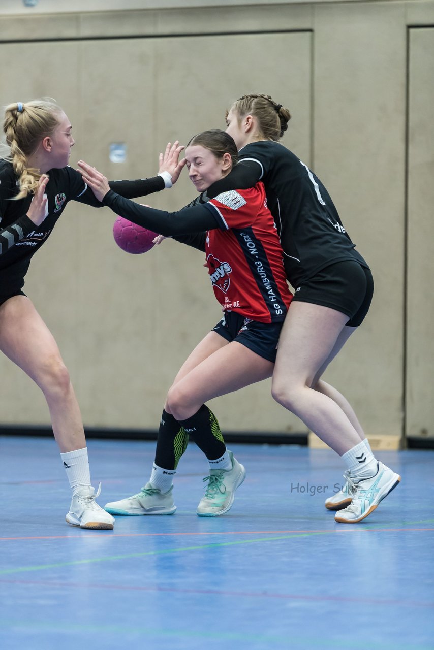 Bild 123 - B-Juniorinnen SG HH Nord - SV Henstedt Ulzburg : Ergebnis: 23:22